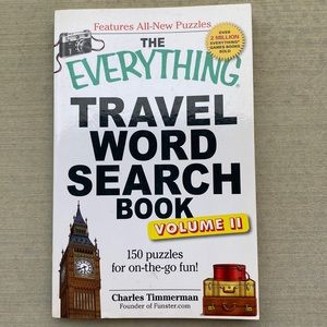 Word search activity book
